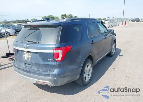 2017 Ford Explorer Xlt z USA, uszkodzony, nr VIN 1FM5K8D86HGE21542